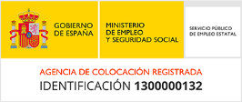 Agencia de colocación registrada con identificación 1300000132 en el Servicio Público de Empleo Estatal